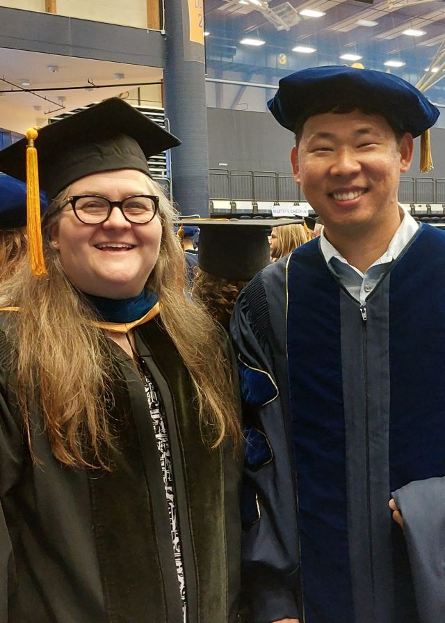 Megan and Younghoon getting ready for the big day!