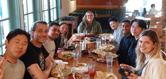 Valentine Lab wishes Kenneth Farewell