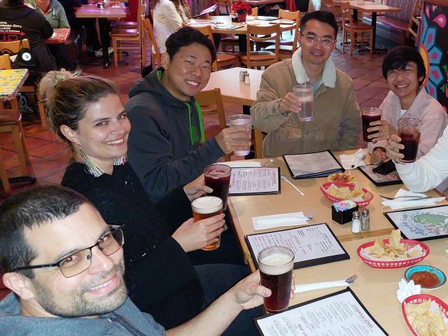 Dinner with the group