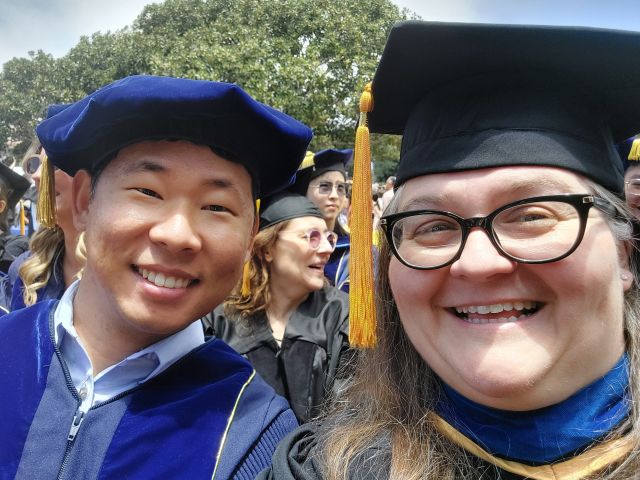 Photo of Megan and Younghoon