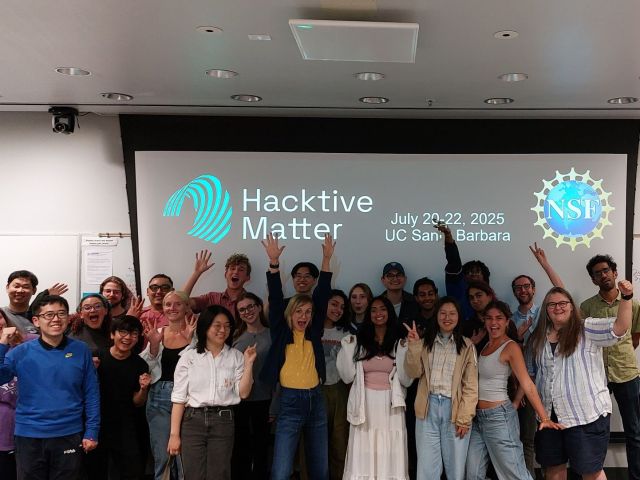 Group photo at finale